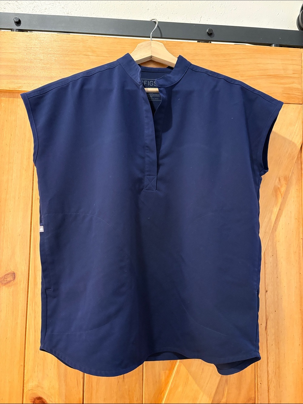 Figs XS Navy Rafaela Scrub Top